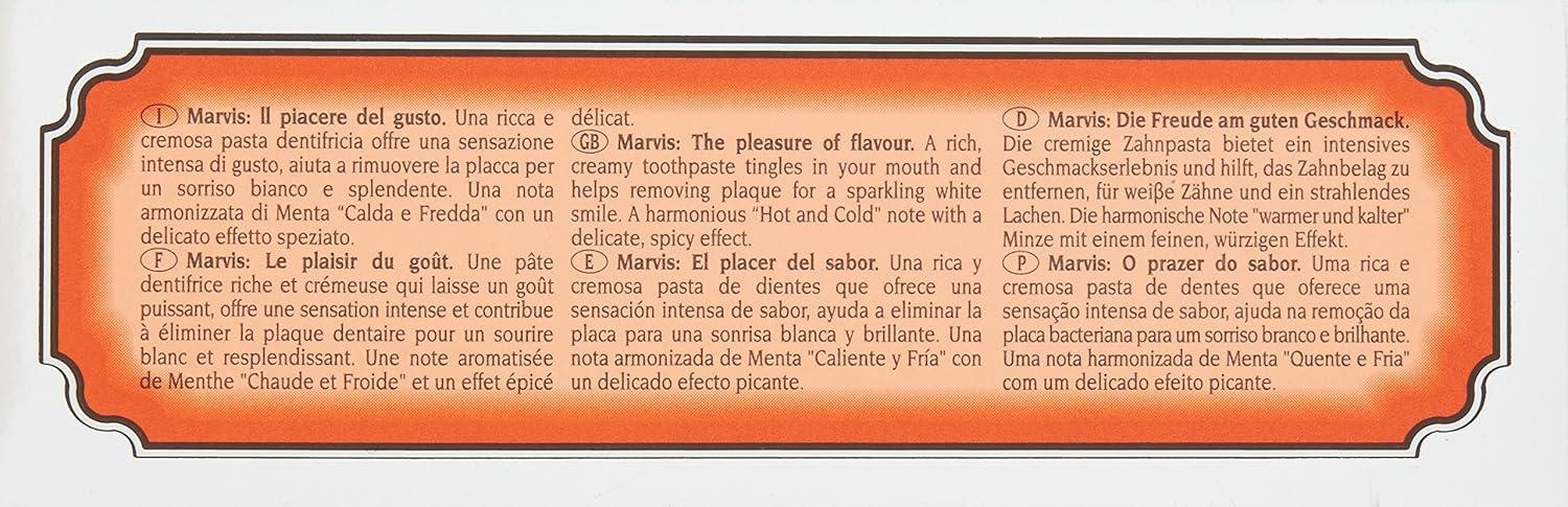 image:imageMarvis Ginger Mint Toothpaste 13 oz13 oz