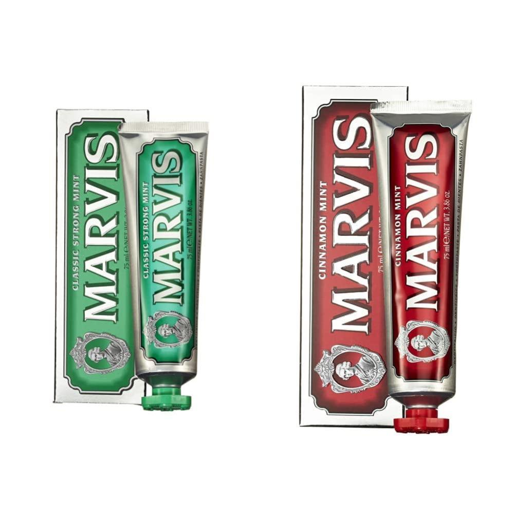 image:imageMarvis Classic Strong Mint and Cinnamon Mint Toothpaste Set 38 oz