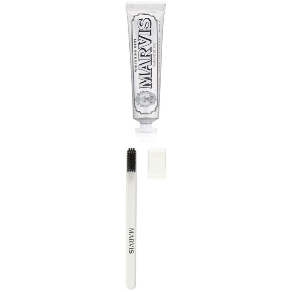 image:imageMarvis Whitening Mint Toothpaste 38 Oz and Soft Bristle Toothbrush