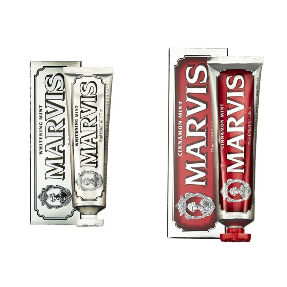 image:imageMarvis Whitening Mint and Cinnamon Mint Toothpaste Set 38 oz
