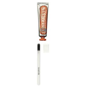 Marvis Ginger Mint Toothpaste, 3.86 oz and Soft Bristle Toothbrush