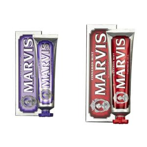 Marvis Jasmin Mint and Cinnamon Mint Toothpaste Set, 3.8 oz